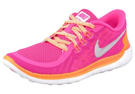 nike free run weiß pink